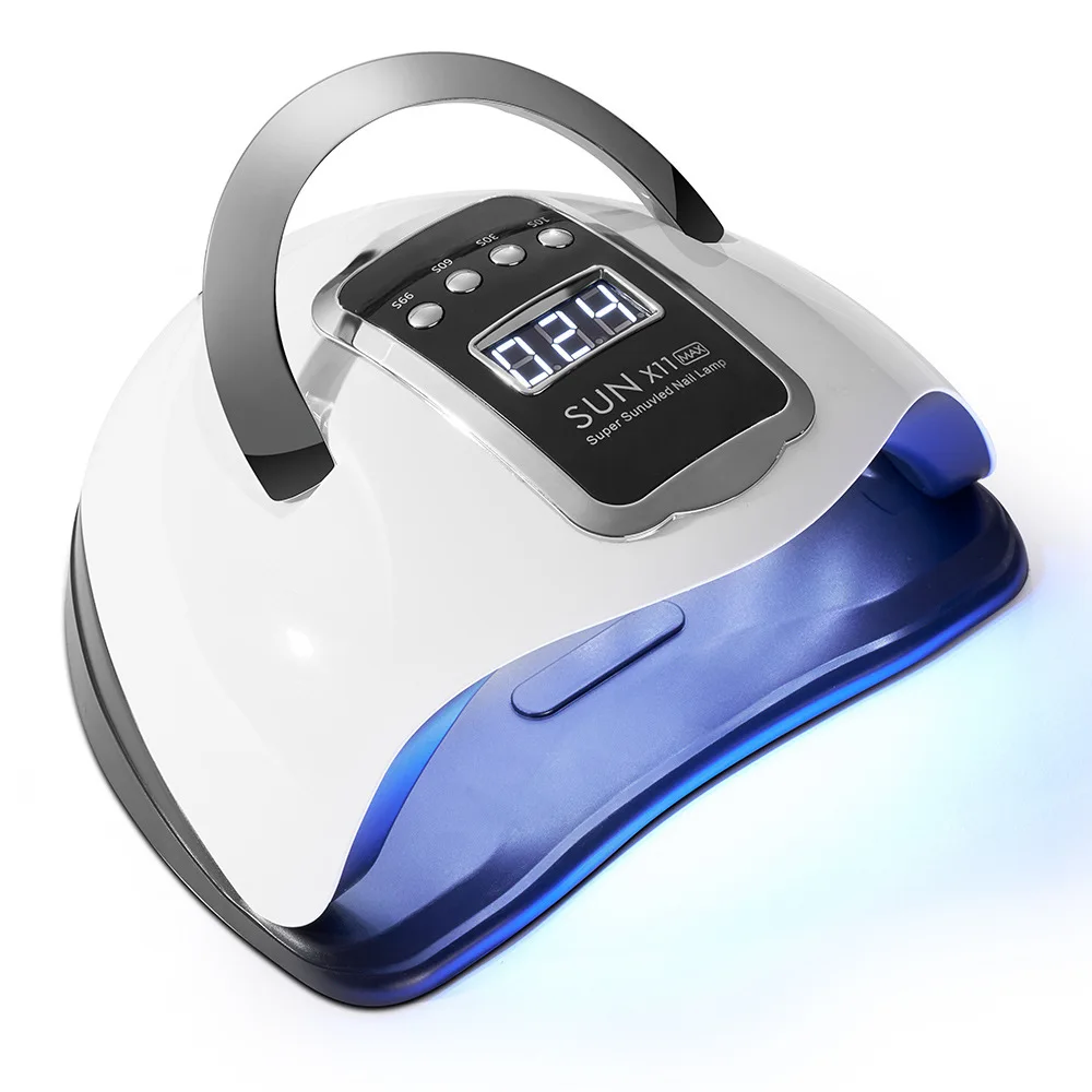 YIKOOLIN X11 MAX Large Space UV LED Nail Lamp 45/66 Beads Smart Sensor Gel Nail Dryer Portable Nail Curing Machine Gifts Women
