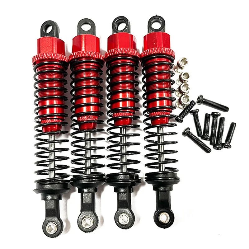 

4 шт., металлический масляный демпфер для радиоуправляемых автомобилей 1/12 1/16