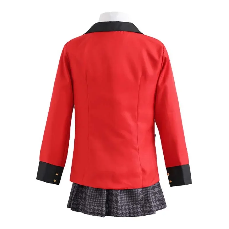 Jabami Yumeko Cosplay Costume Anime Kakegurui Cosplay Compulsive Gambler Japanese School Girls JK Uniform Halloween Costumes image 3