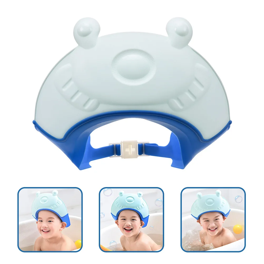 

Baby Shower Hat Comfortable Reusable Shampoo Cap for Toddlers Wide Brim Water Resistant Kids Bath Hat Skin Safe