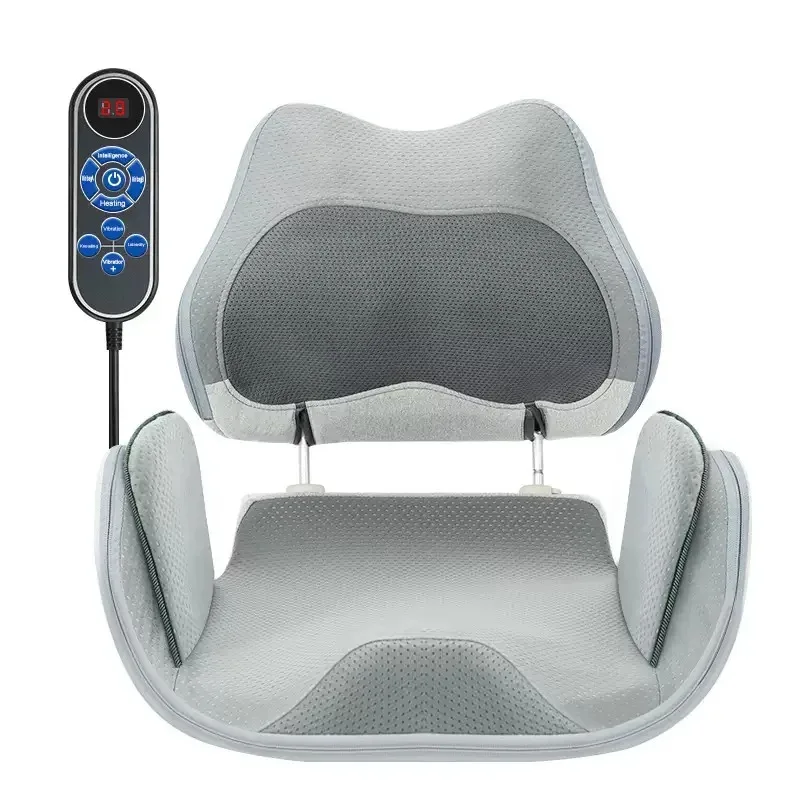 

Repor Electric Lumbar Heating Device Massager Adjustable Vibration Waist Lumbar Support Spine Back Massager Waist Masajeador