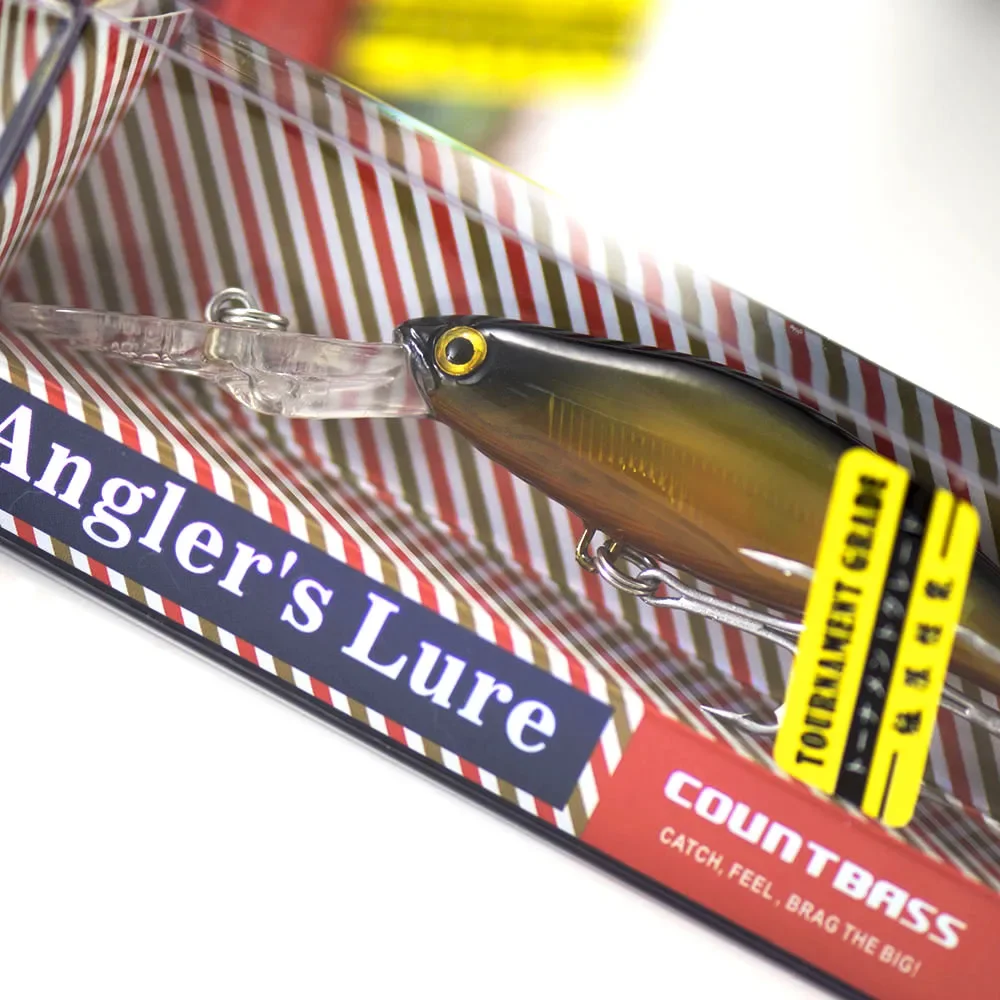 Countbass Hundimiento Minnow 65 mm – Señuelo sinking para lubina - imagen 4