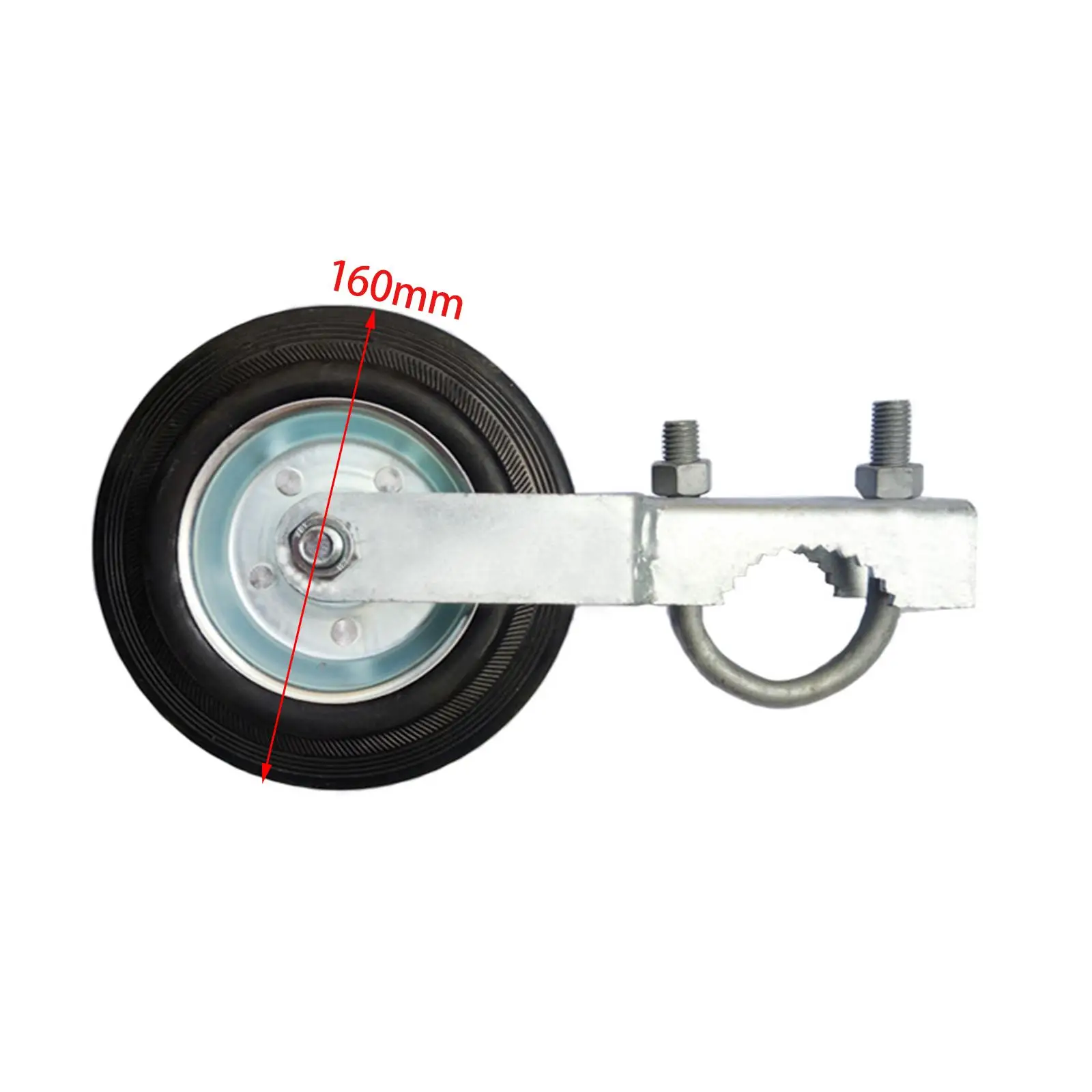 Gate Wheel 6inch Heavy Duty Prevent Gate from Dragging Easy Installation Swivel Casters for Metal Tube Gate Metal Swing Gate