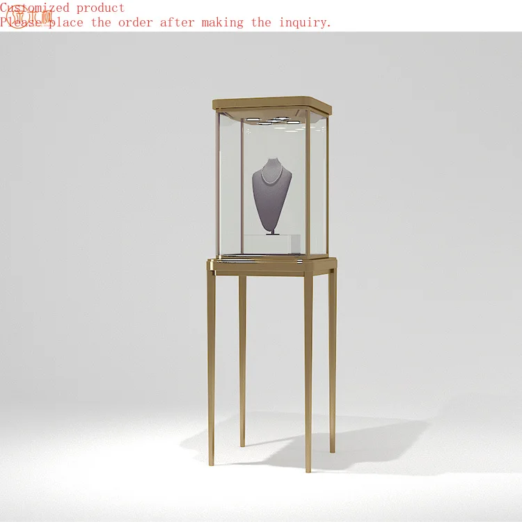 

Chinese Manufacturer Contemporary Jewelry Glass Display Case Buyed Good Price Jewelry Furniture Custom