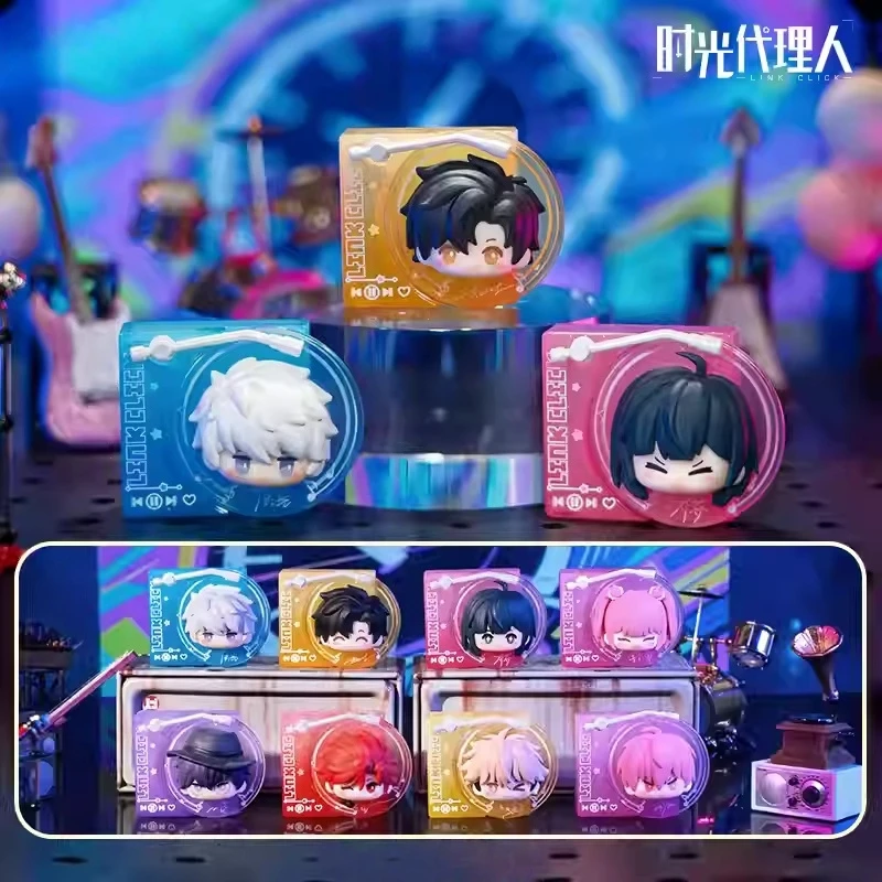 

Официальная ссылка Click, милый проигрыватель пластинок, периферийные устройства в стиле аниме, глухая коробка, загадочная коробка, наклейка на холодильник, коллекционная карта, настольный подарок