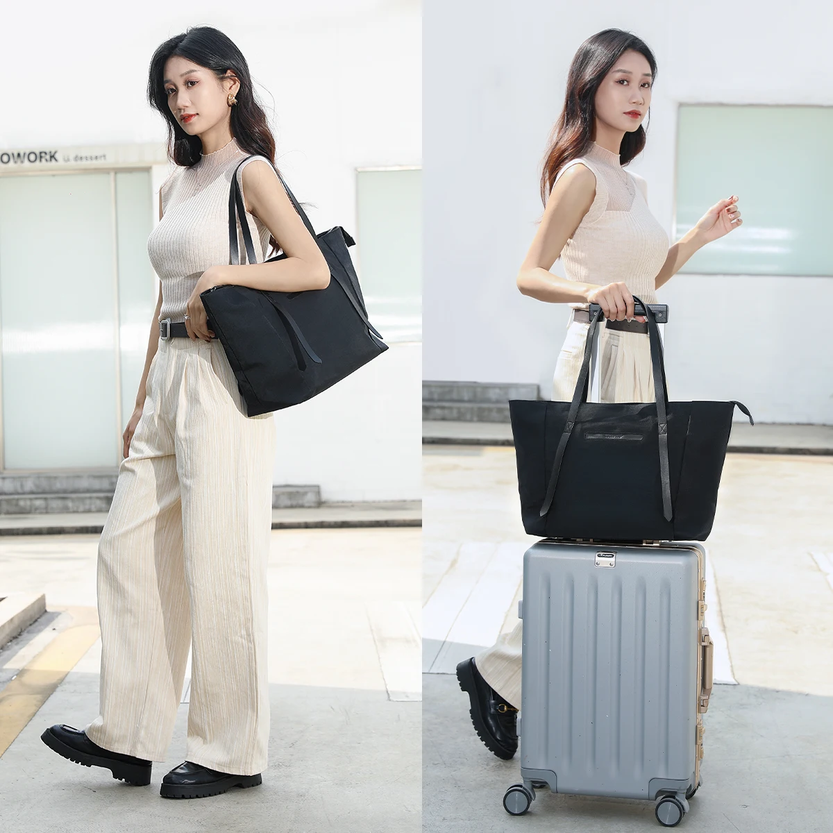 Tigernu Women Tote Bag Female Handbag Girls Shoulder Bags Commuting Sling Bag Women's Bags 14 15.6inch Laptop Bags For Girls