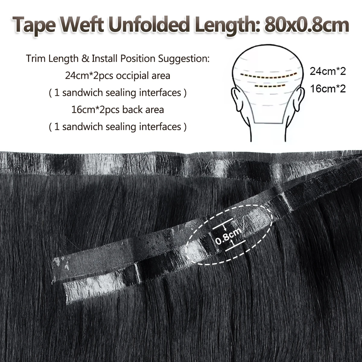 Versatile Style PU Skin Weft Tape In Hair Extensions No Glue Seamless Natural Real Human Hair Bundles 12 16 20 Inch Daily Use