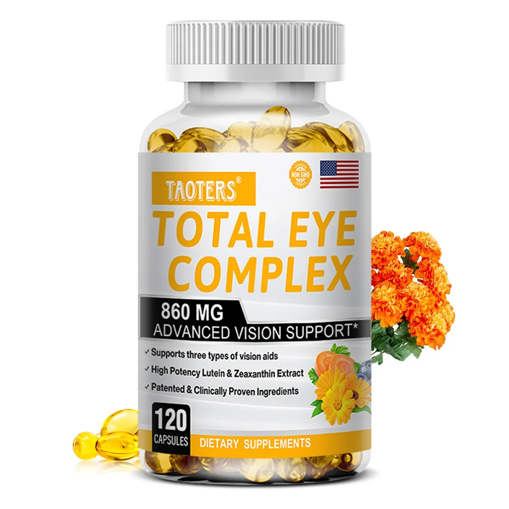 

Lutein and Zeaxanthin Supplement - Eye Vitamins, 20 mg Lutein & 15 mg Zeaxanthin with Vitamins C, E, Zinc, Eye Health Support