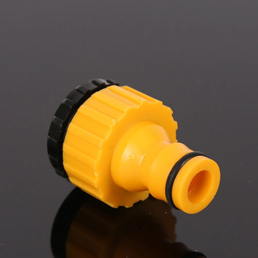 6 pcs Faucet Adapter 1 2inch 3 4inch Thread Linking Sink Hose Connector Car Washing Machine Irrigation Gardening Balcony Kitchen