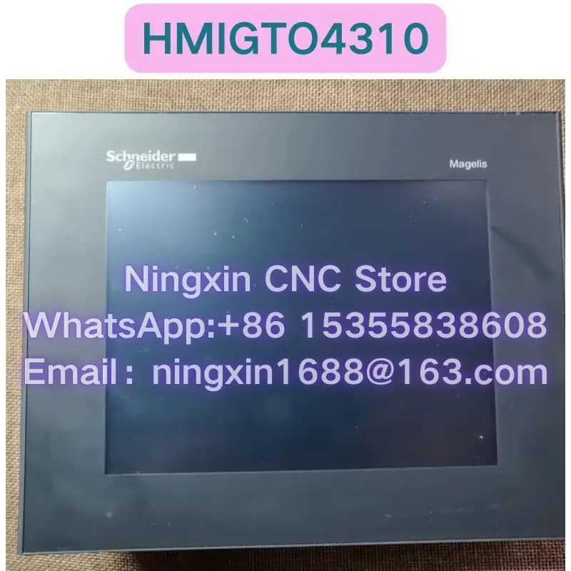 Used HMIGTO4310 Touch Screen Functional test OK Fast delivery