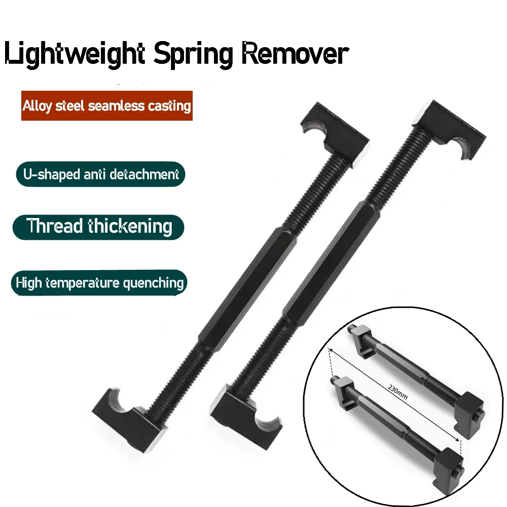 Motorcycle Shock Spring Compressor Strut Spring Compression Kit Manual Removal Puller Tool For Motorbike Front Strut Replacement