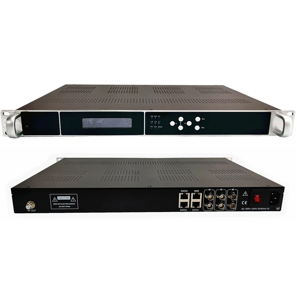 

IP TO ISDBT DVBT DVBC 8RF Output IP Modulator 720 576i (PAL-B,D,G,H,I), 720 480i (NTSC-M,J)