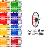 CSC 48V 500W hub motor cassette Wheel 750W electric bicycle Conversion Kit 20 26 27.5inch 28 29in 700C Engine for ebike Kit