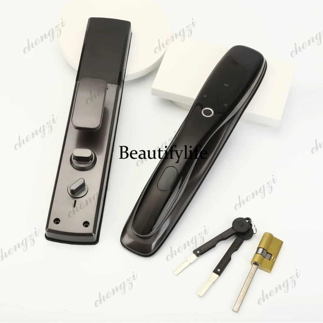 Fingerprint password lock Household anti-theft door lock Automatic entry door Smart door lock
