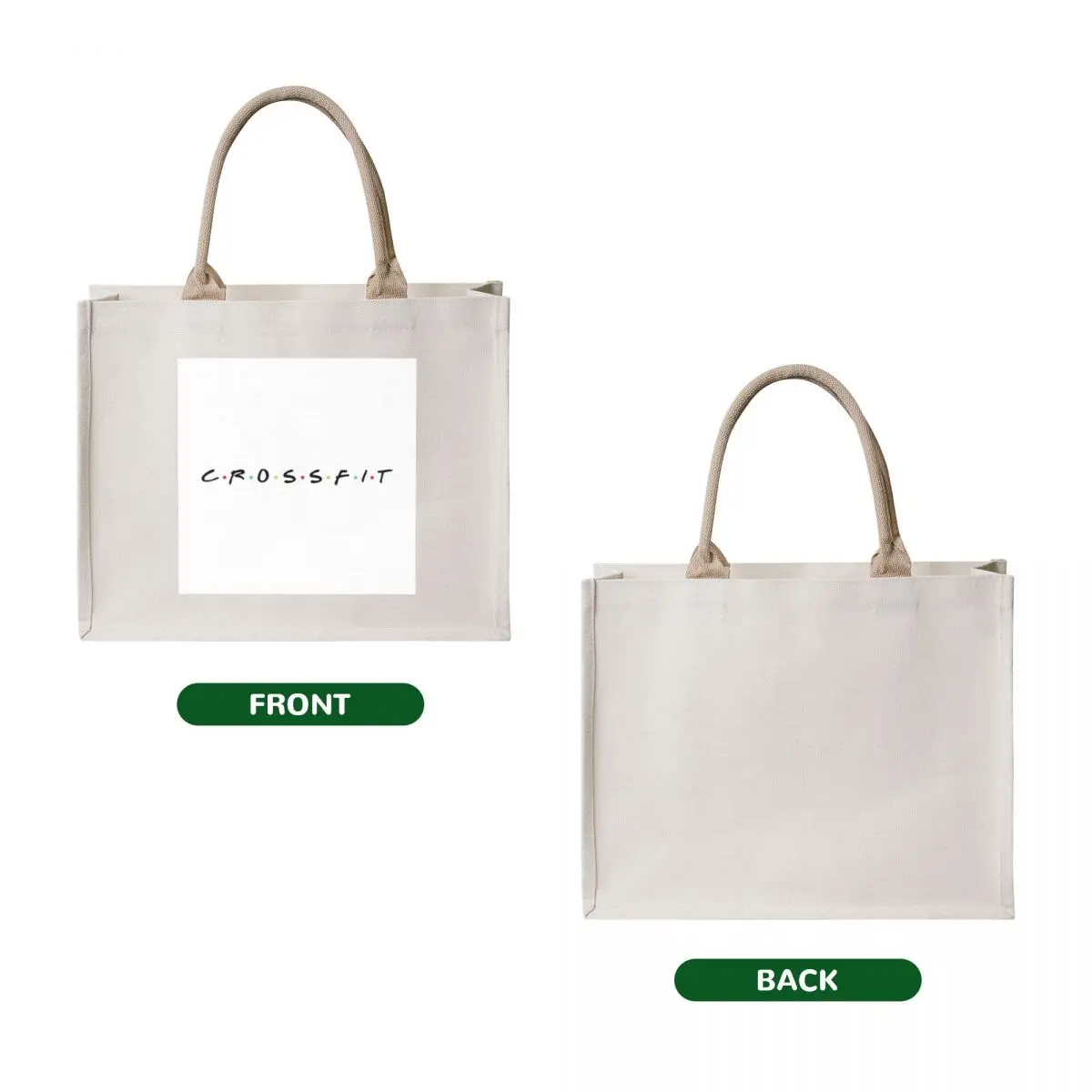 Crossfit Friends Tote Bag tote bag screen tote bags men Big bag