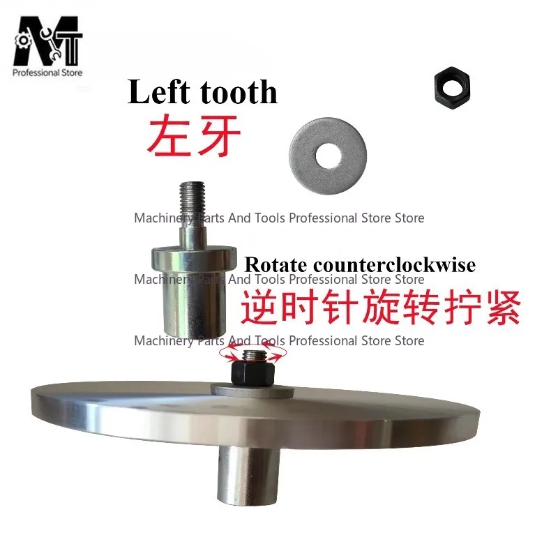 Adaptateur d'arbre moteur 14MM à 12.6mm, couplage de moulin plat, tête d'arbre étanche pour Machine à pierres précieuses