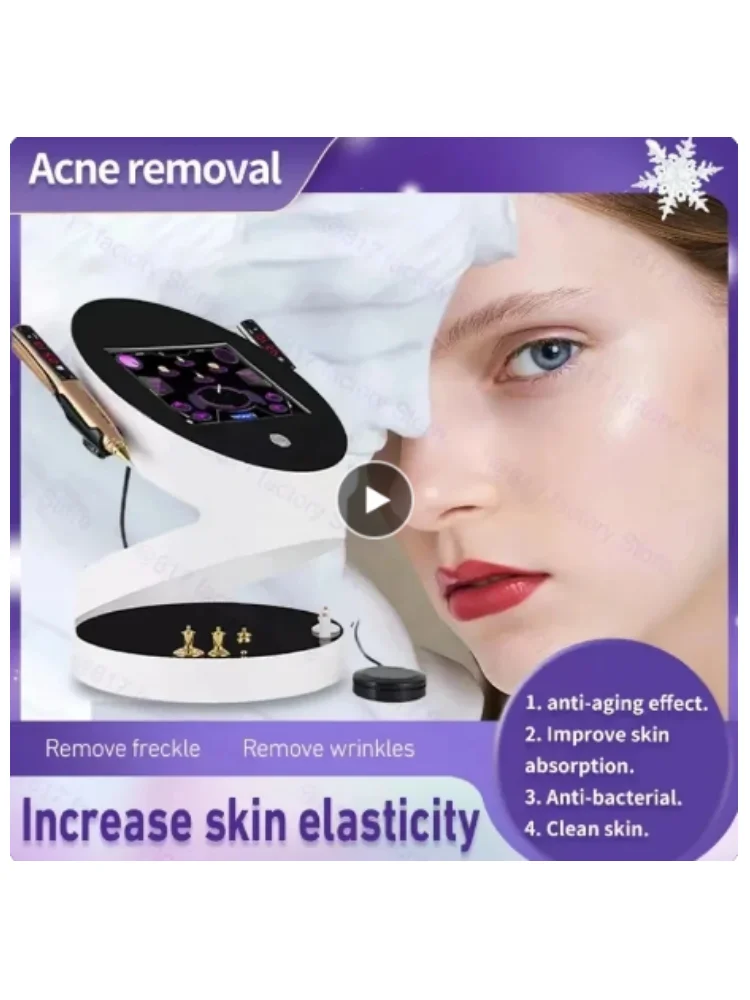 Painless Efficient Ozone Gold Plasma Face Lift Machine Facial Beauty Treatment Freckle Removal Skin Care Device