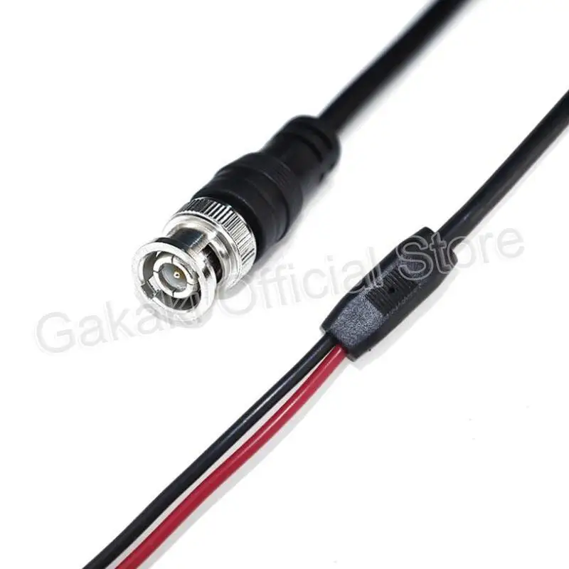 Multifunction Combination Test Cable Wire BNC Male Plug to Dual Alligator Clip Oscilloscope Test Probe Lead Cable 1M