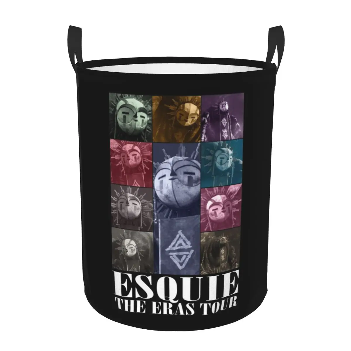 Esquie Clair Obscur Expedition 33 Tour Cesto para la colada Cesto plegable para bebé para guardería Juguetes Organizador Contenedores de almacenamiento