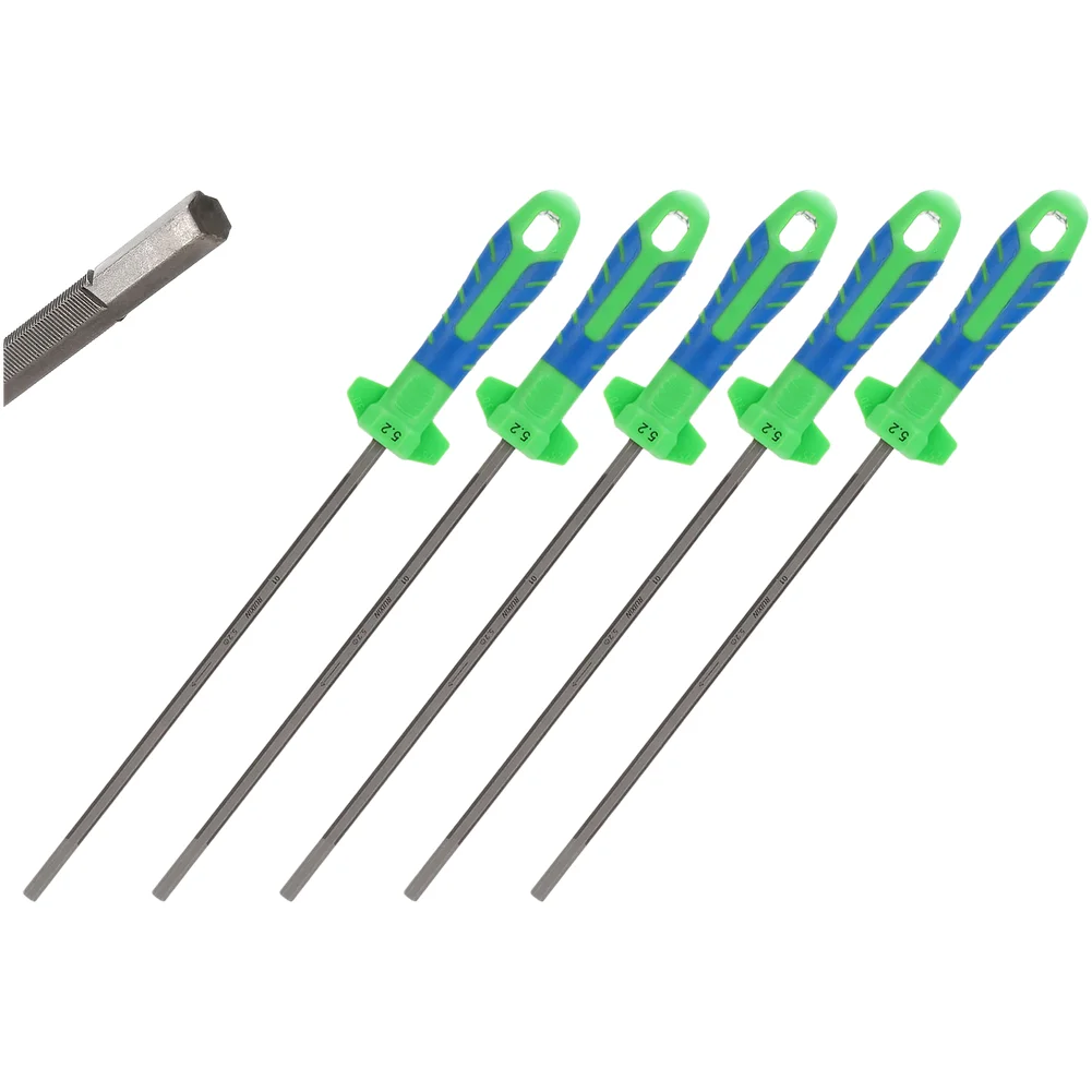 Efficient Chainsaw Honing Tool 6-Sided Sharpening Rod Chainsaw Honing Tool Wear Resistant Material Quick Effective Filing