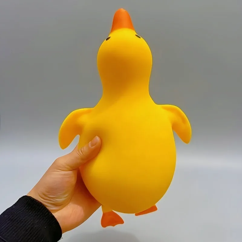 Brinquedo Jumbo Squishy Pato Amarelo, Brinquedos Fidgets, Ganso Fofo, Animais de Apertar, Brinquedos de Descompressão para Adultos, Brinquedo Elástico, Melhor Presente para Amigos