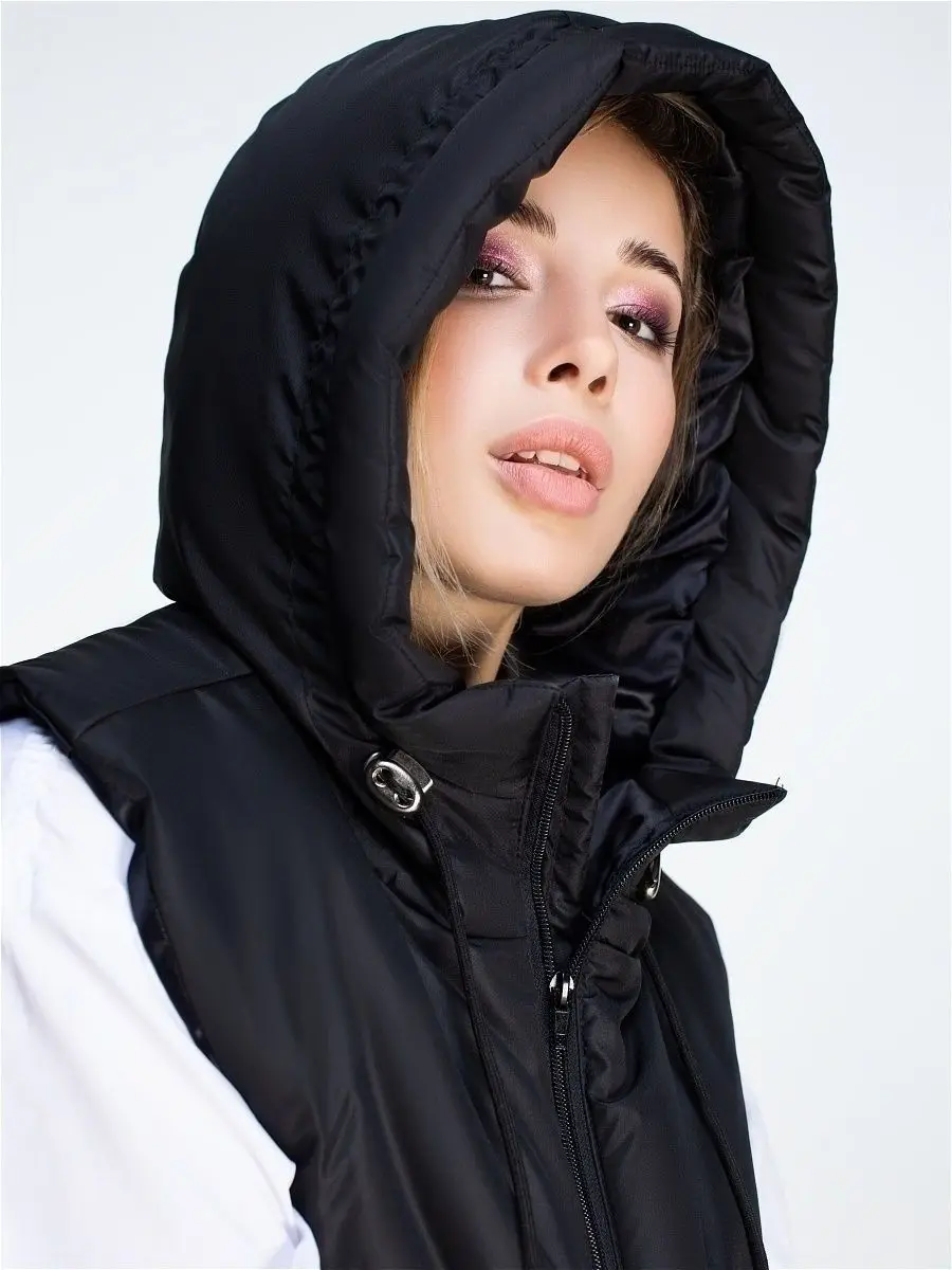 Autumn/Winter Ladies All-Match Small Vest Short 2024 Hooded Comfortable Fashion Solid Color Loose Women's Vest