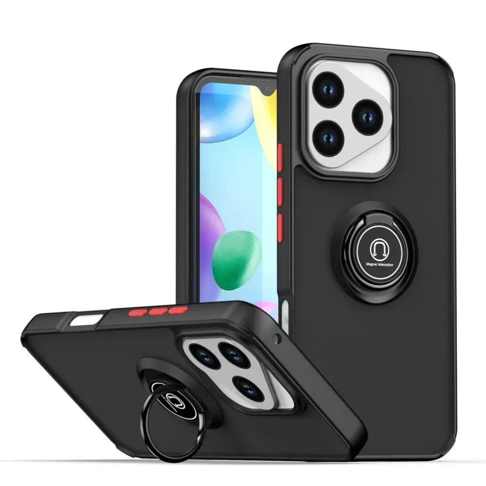حافظة مضادة للصدمات لهاتف Honor Magic 8 8 Pro 400 X7C X9D X9B X9A X9 X8C X8B X8A Ott-Box غطاء حامل حلقة مغناطيسي للسيارة #1