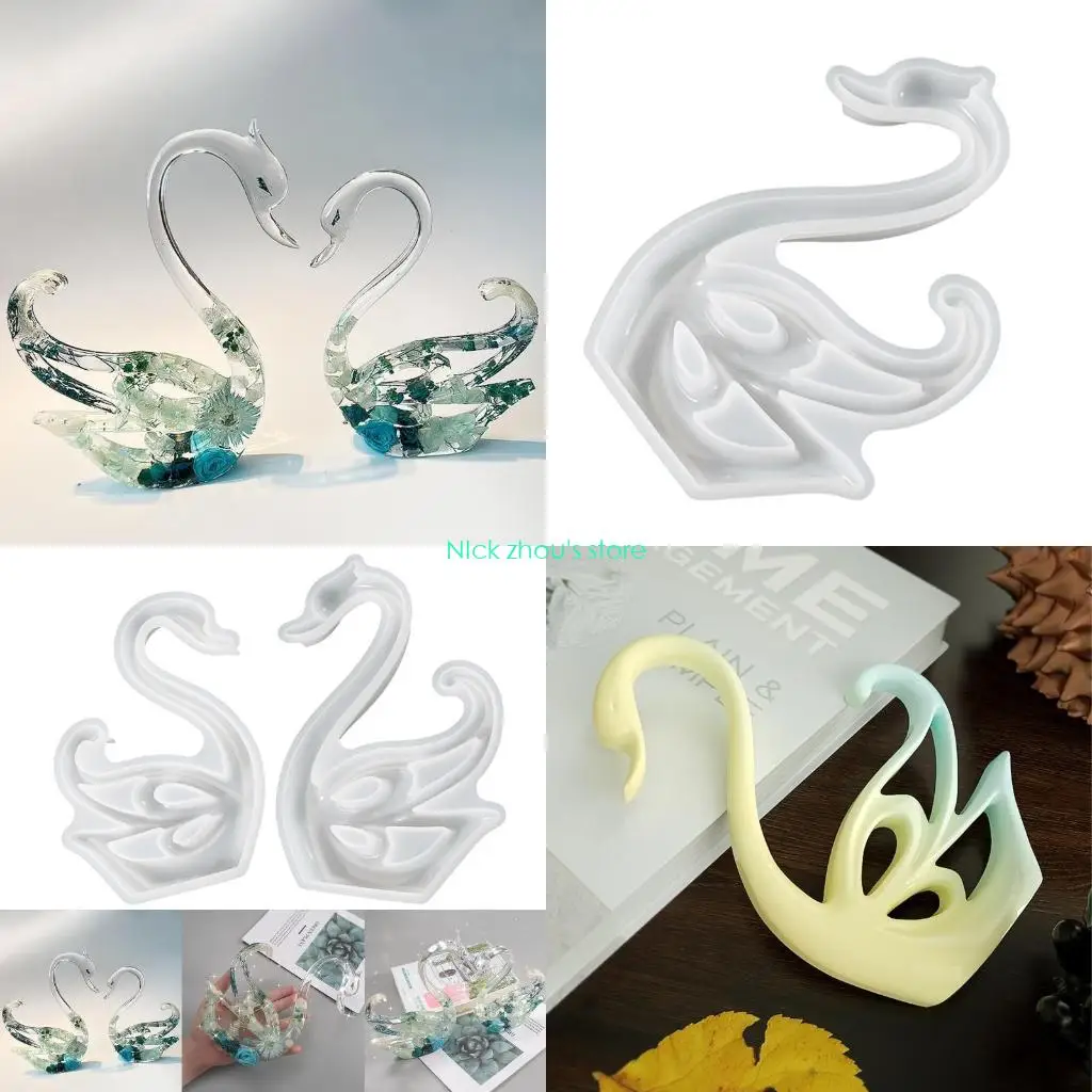 

E15E Crystal Diy Resin Gypsum Abrasive Left and Right Ornament