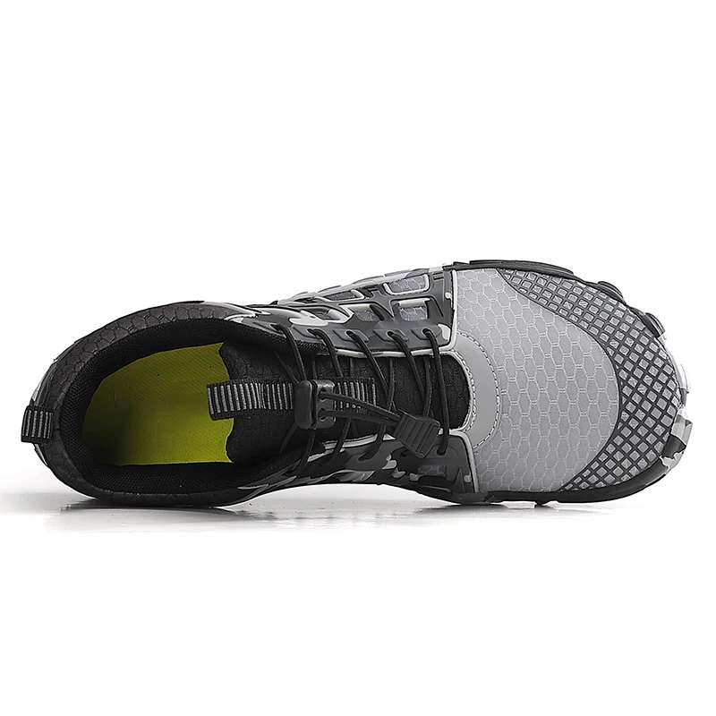 Aqua sapatos para mulheres homens descalços sapatos de água antiderrapante de secagem rápida ao ar livre praia upstream wading sapato de natação tênis unisex