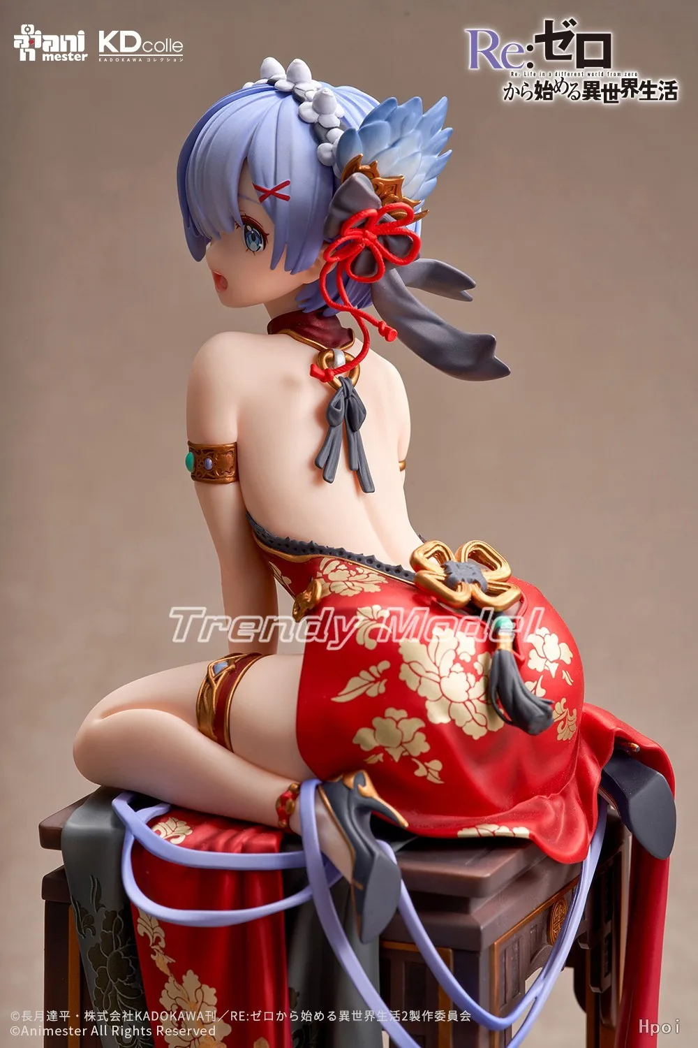 

В наличии оригинальная фигурка AniMester Re: ZERO Starting Life in Another World Remu 1/7, модель, фигурки, игрушки, коллекция подарков