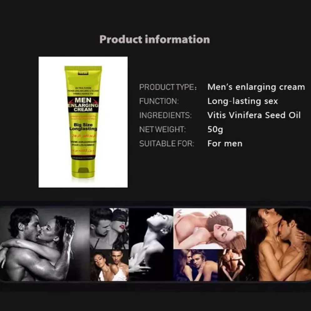 Dicks， Male Penis Massage Ointment Adult Sexual Products