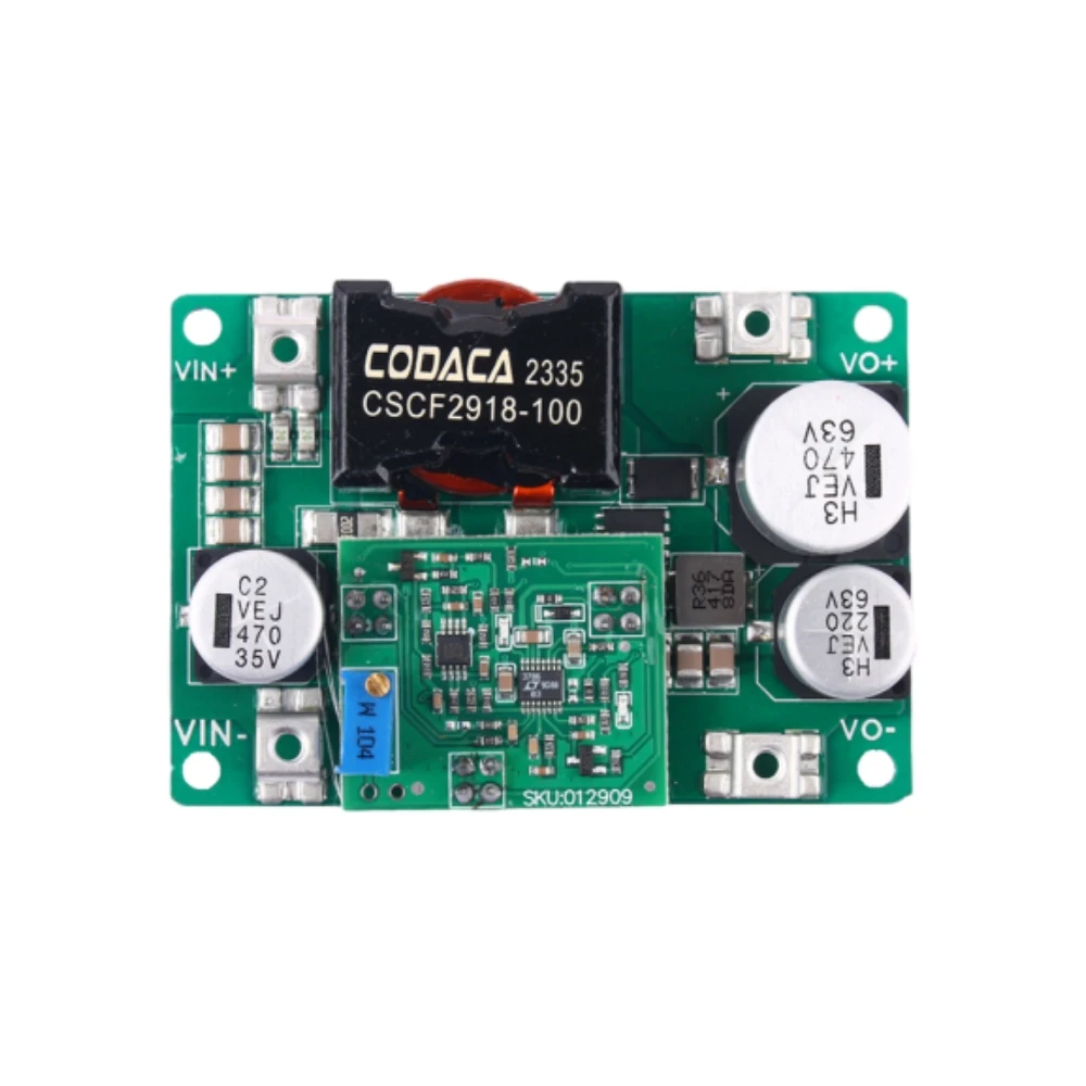 

Boost Power Supply Module 750W High-power Adjustable Step-up Power Board DC 5-32V to DC 12-52V Non-isolated Power Module