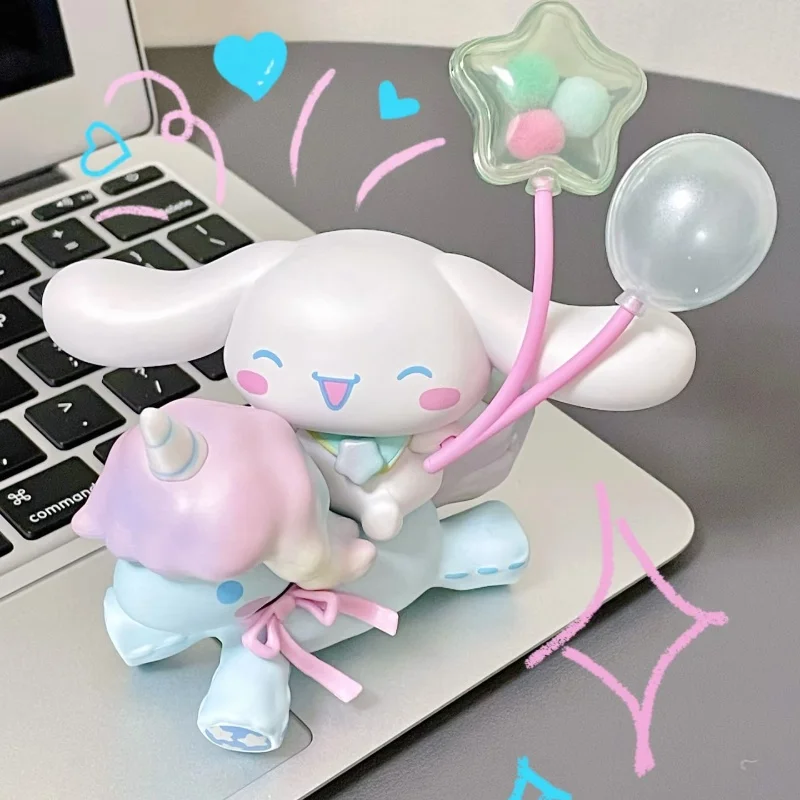 MINISO Sanrio Characters Fantasy Paradise Blind Box My Melody Kuromi Tabletop Decoration Children's Toy Birthday Gift Trendy