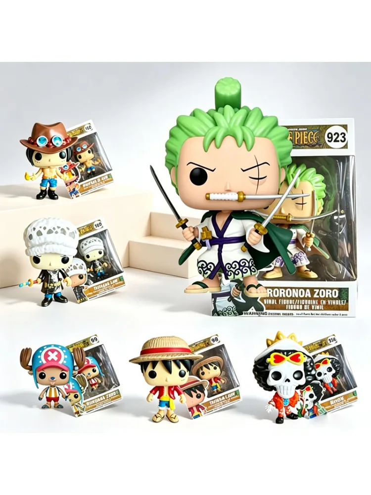Einteilige Anime-Vinylfigur, Niedliche Piratenfigur, Sammlerstück, Tischdekoration, Geschenk für Manga-Fans, Jugenddekoration