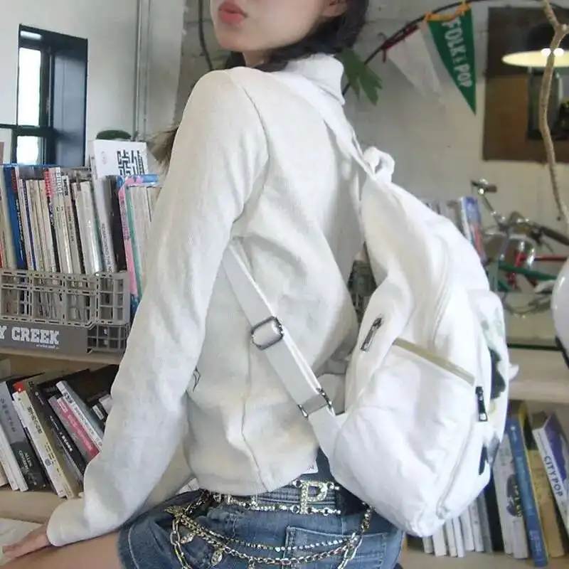 كارتون لامب طباعة الترفيه المدرسية على ظهره حقيبة الكتف طالب مراهق 1971 ضرب