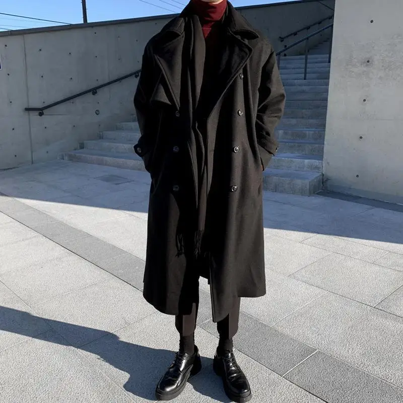 

Мужское пальто из смесовой шерсти: Изысканное, красивое, привлекательное, очаровательное, приятное на ощупь, теплое и стильное