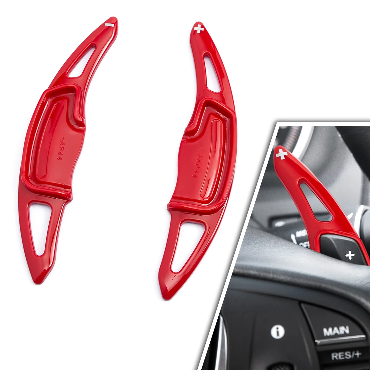 Accesorios de extensión de palanca de cambios de paleta de volante para Acura MDX ILX RDX TLX RLX TL 2022 2021 2020 2019 2018 2017 2016 2015