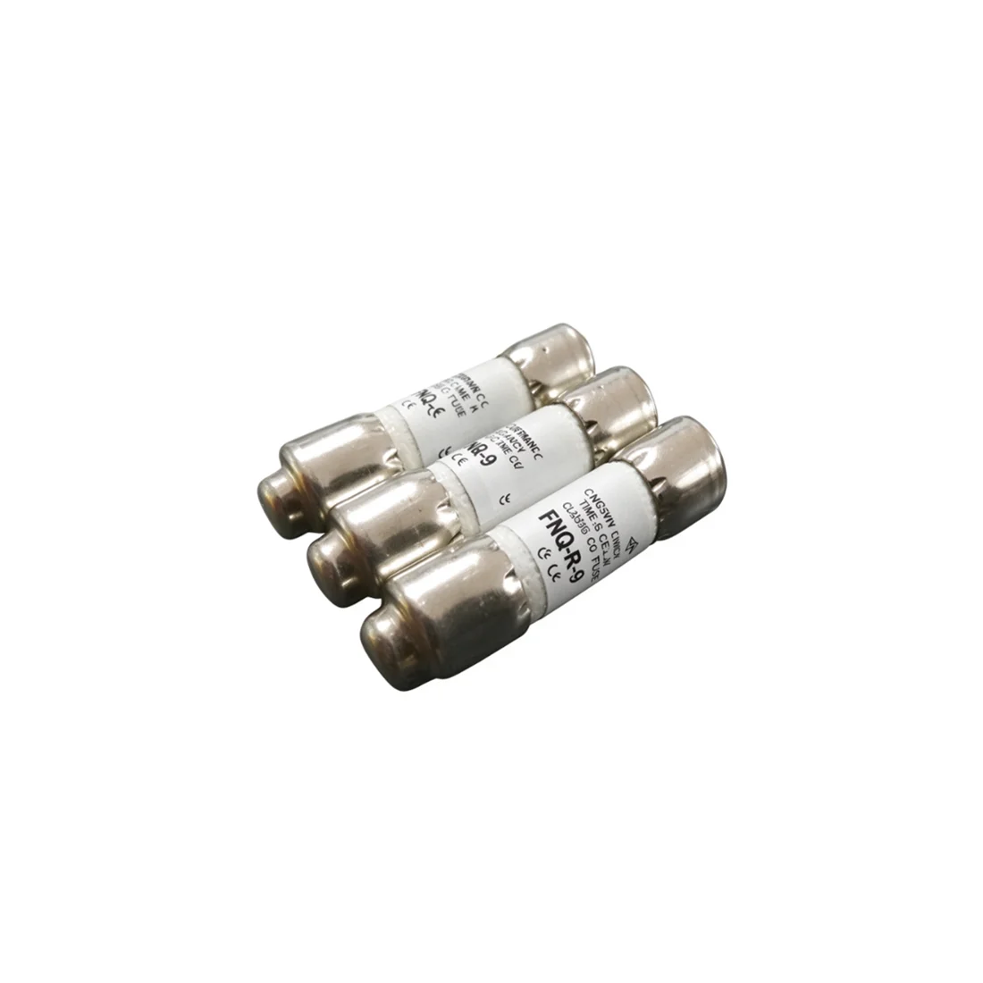 2PCS FNQ-R-30 FNQ-R-25 FNQ-R-20 FNQ-R-15 FNQ-R-12 FNQ-R-10 FNQ-R-9 FNQ-R-8 Time Delay Cylindrical Fuse 600VAC Class CC Original