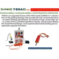 2025 hot sale 220V 3.2KW SUNKKO 709AD Battery Spot Welder With HB-70B Welder Pen for 18650 Spot Welding Machine