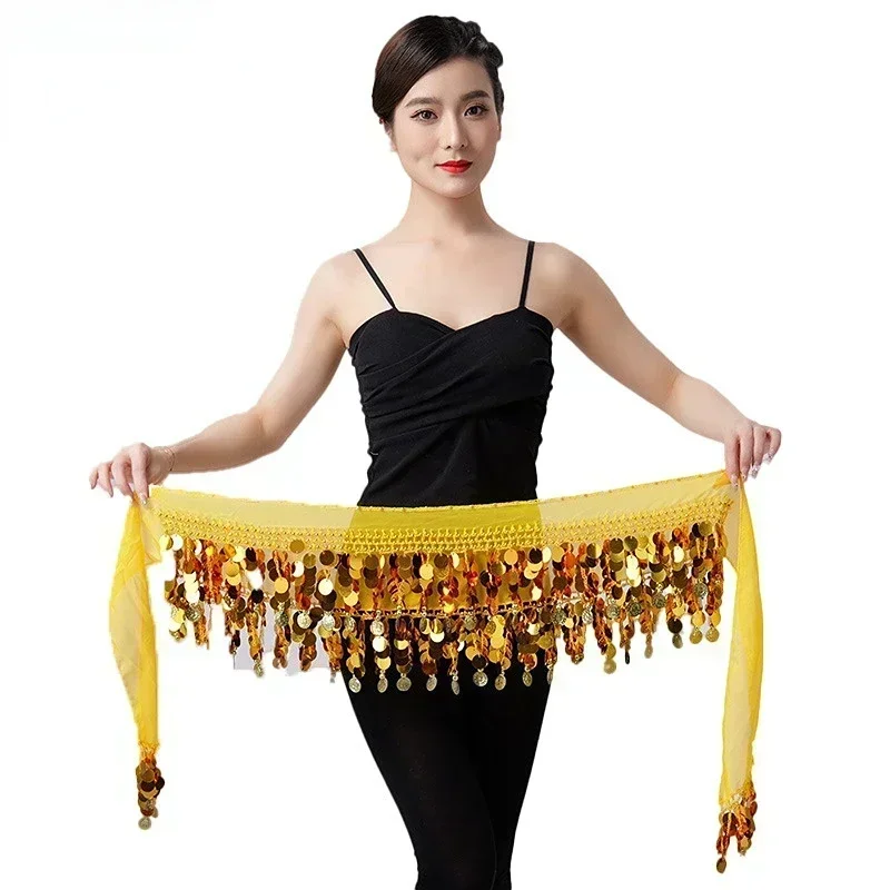 Buikdans Riem Kostuums Pailletten Buikdans Hippe Sjaals voor Vrouwen Buikdansen Muntriemen