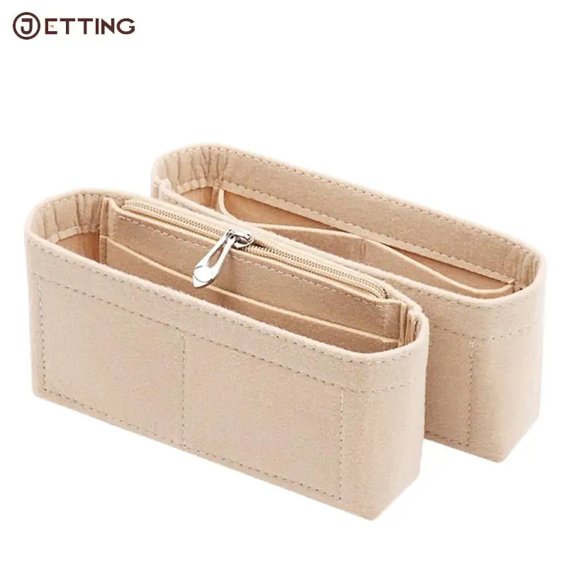 27Type Felt Cloth Bag liner Multi-functional Travel Insert Bag Makeup Organizer Shape lined Bag Super Cosmetic Bags For Marmont