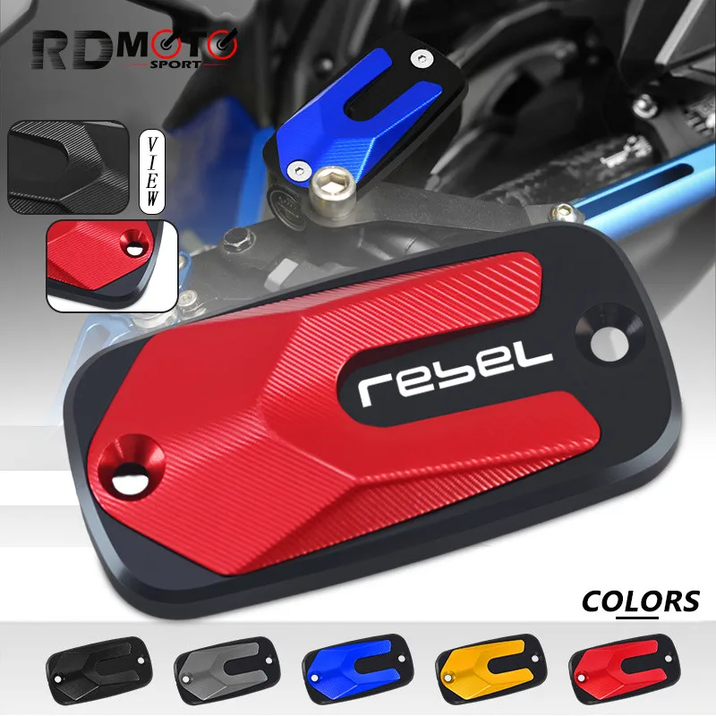 

For Honda Rebel 1100 2021-2022 2023 Rebel CM 300 500 2017-2020 Motorcycle Front Brake Clutch Cylinder Fluid Reservoir Cap rebel