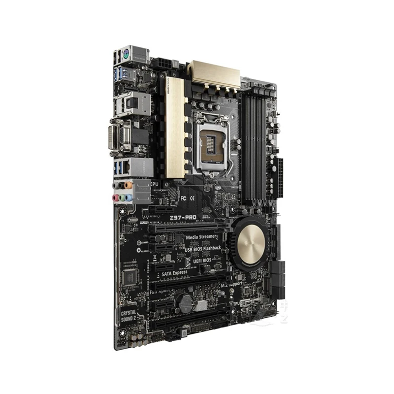 For Intel Z97 Z97-PRO motherboard Used original LGA1150 LGA 1150 DDR3 32GB USB2.0 USB3.0 SATA3 Desktop Mainboard