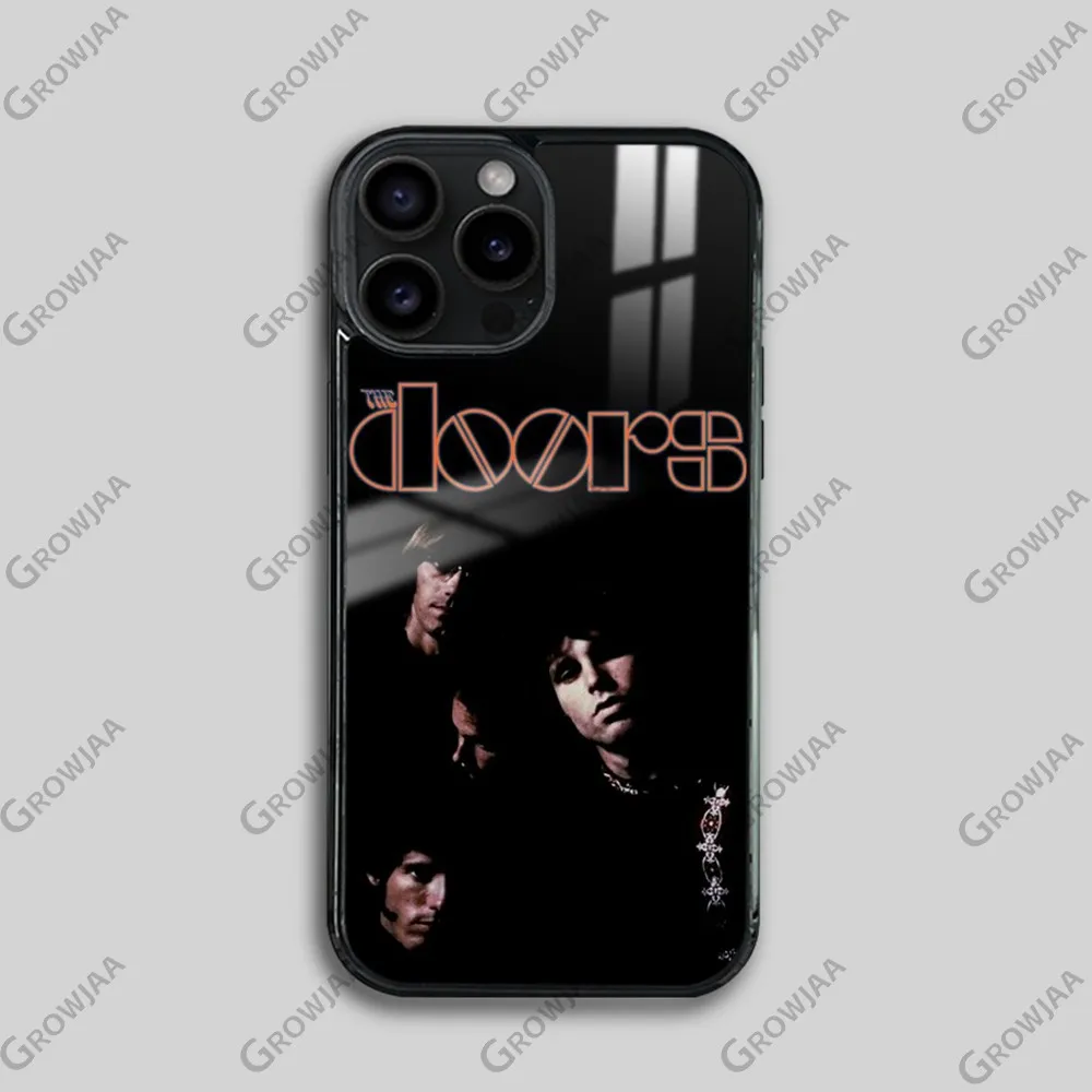 The D-Doors J-Jim M-Morrison Phone Case For iPhone 16 15 14 13 12 11 Pro Max Plus Mini Magsafe Mirror Wireless Magnetic Cover