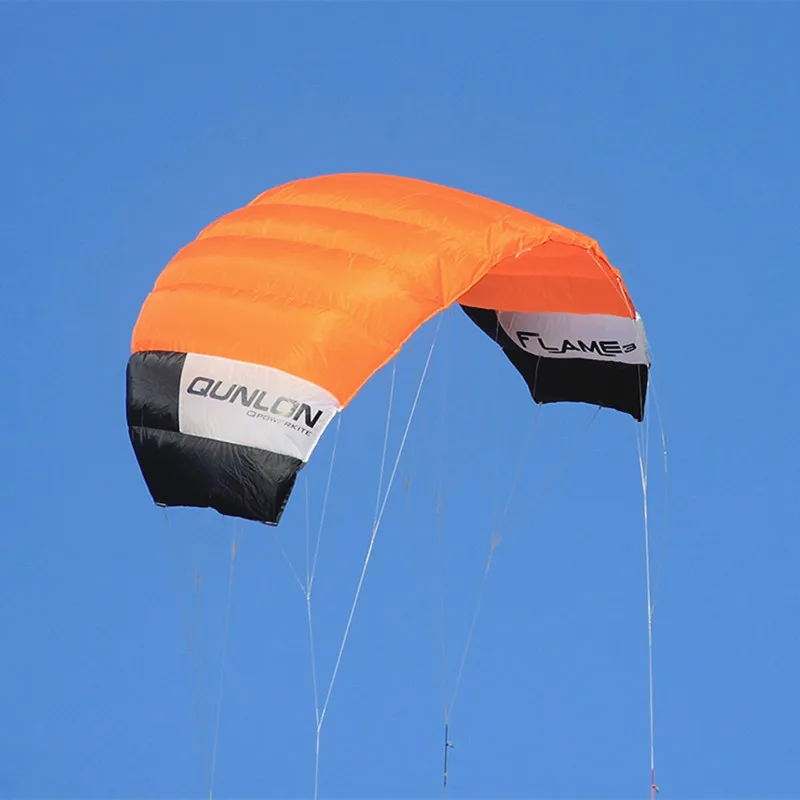 Gratis verzending quad line power vliegers voor volwassenen cerf volant gonflable jeux plein air Bird repeller 	 vliegende stokvlieger grote vliegerplezier