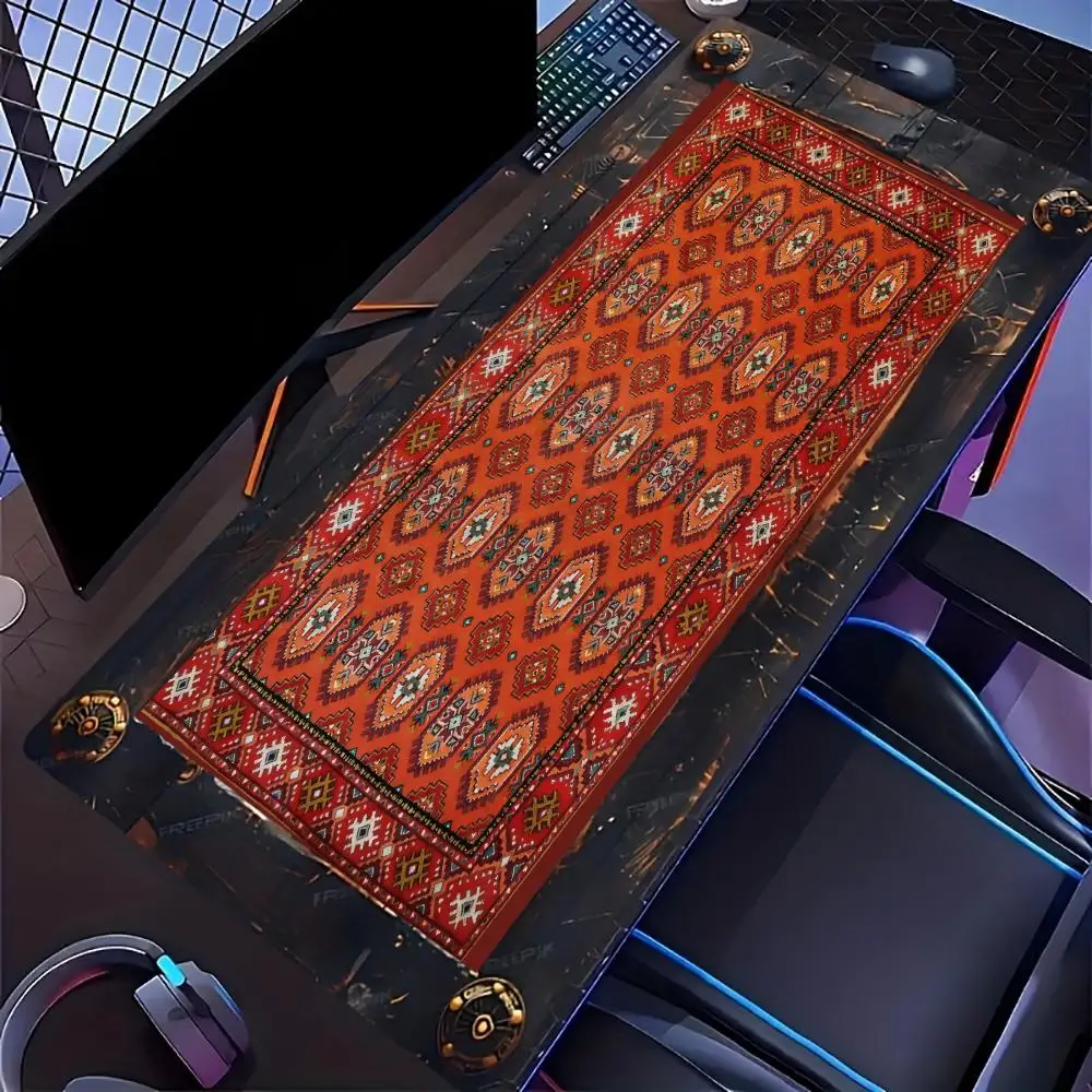 new plaid mat Large Rubber Anti-slip PC Desk Accessories Office Keyboard Decor Mat Competition E-sports material Mouse pad