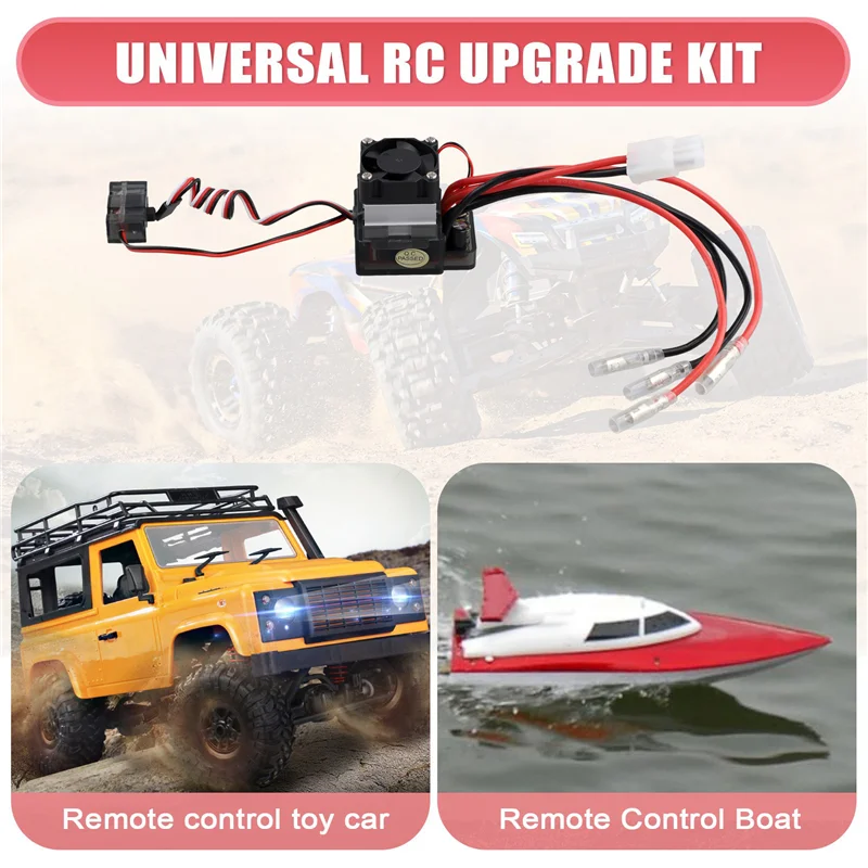 

Hot Sale RC High Voltage ESC Brushed Speed Controller 7.2V-16V 320A For RC Car Truck Boat Hpi/Axial/Traxxas/Tamiya