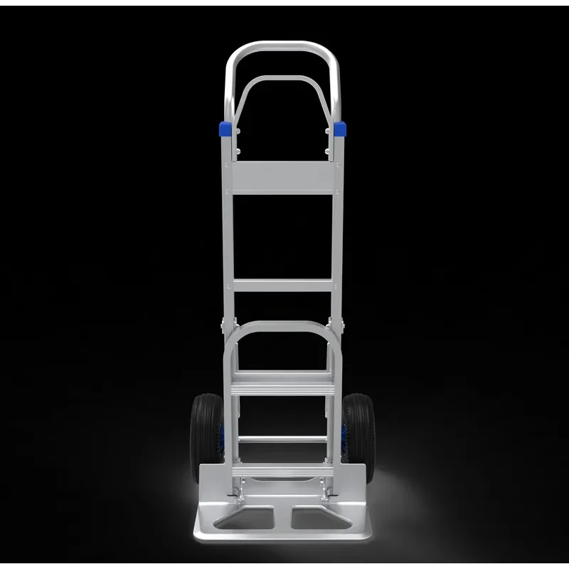 FW-88A Heavy Duty Aluminium Hand Trolley with 200KG Capacity Folding Design for Industrial Use