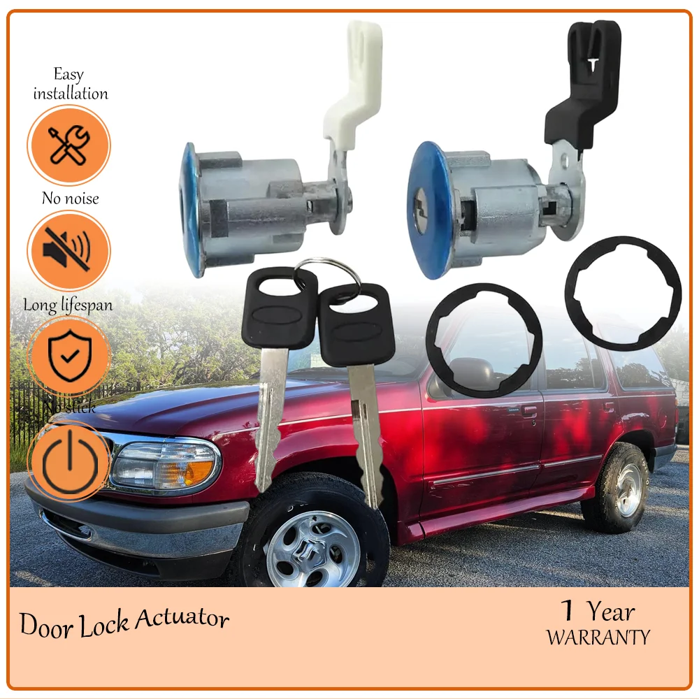 

Front Side Door Lock Cylinder Kit,design consistent locking feel,crafted for E-Series Super Duty trucks OE 13268592,AM-124084818