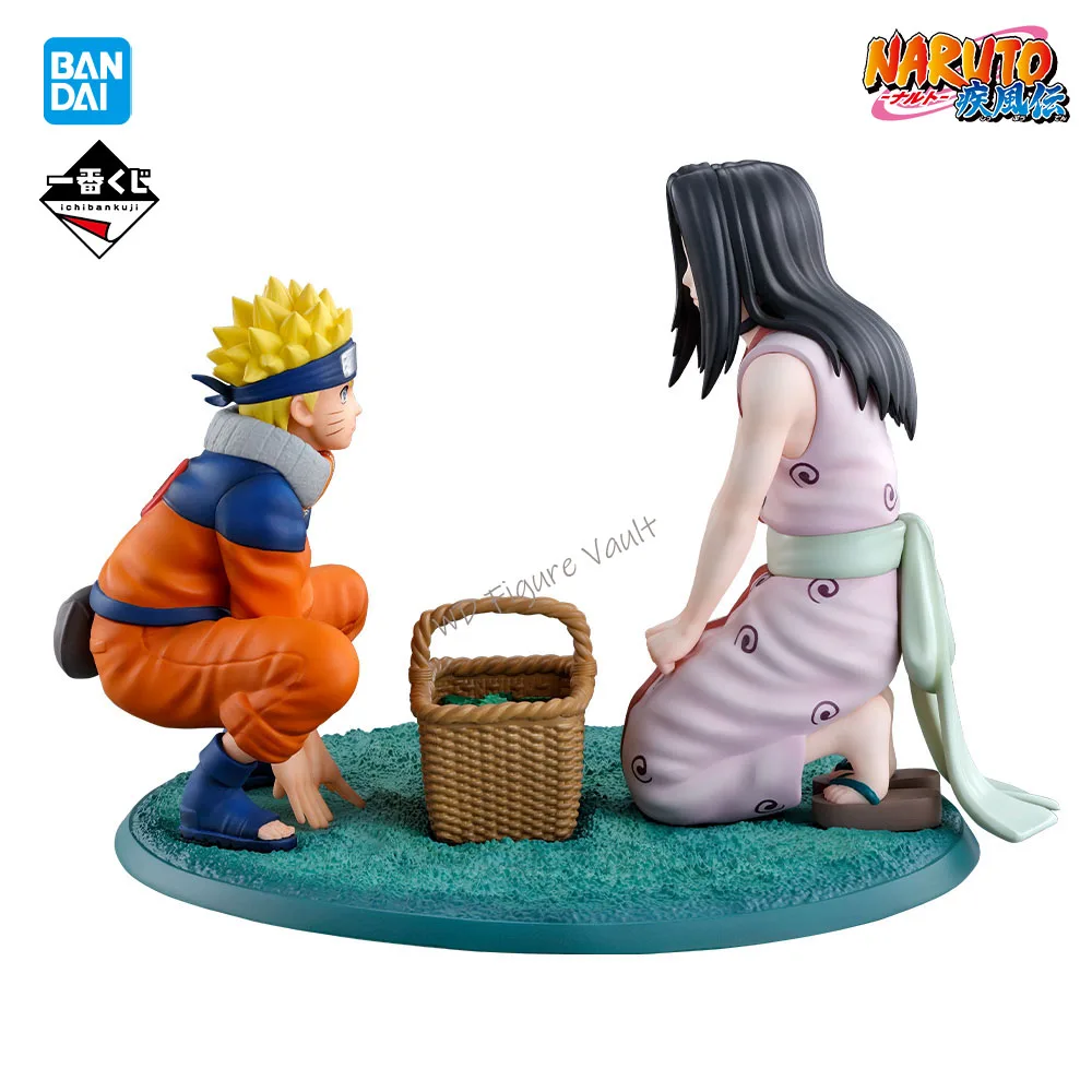 In stock Genuine Bandai Ichiban Kuji Naruto: Land of Waves Prize C Revible Moment ~Naruto Uzumaki  White Figure Genuine Toy Gift